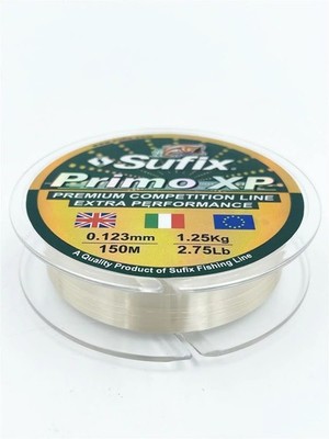 Sufix Primo XP 0,123mm / 1,25kg / 150m Finesse Monofilschnur Competition Line