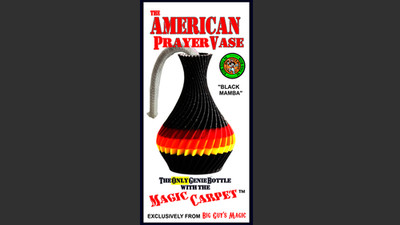 The American Prayer Vase Genie Bottle BLACK MAMBA by Big Guy's Magic Ausführung 