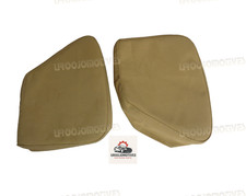 Par de almohadillas de choque de lona/almohadillas para el muslo | izquierda/derecha para Jeep Willys MB Ford GPW 41-45