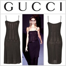 GUCCI by TOM FORD S/S 1997 Vintage Dress Sz Large L