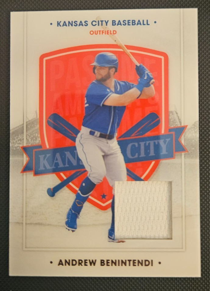 2021 Panini Chronicles America's Pastime Swatch #45 Andrew Benintendi!