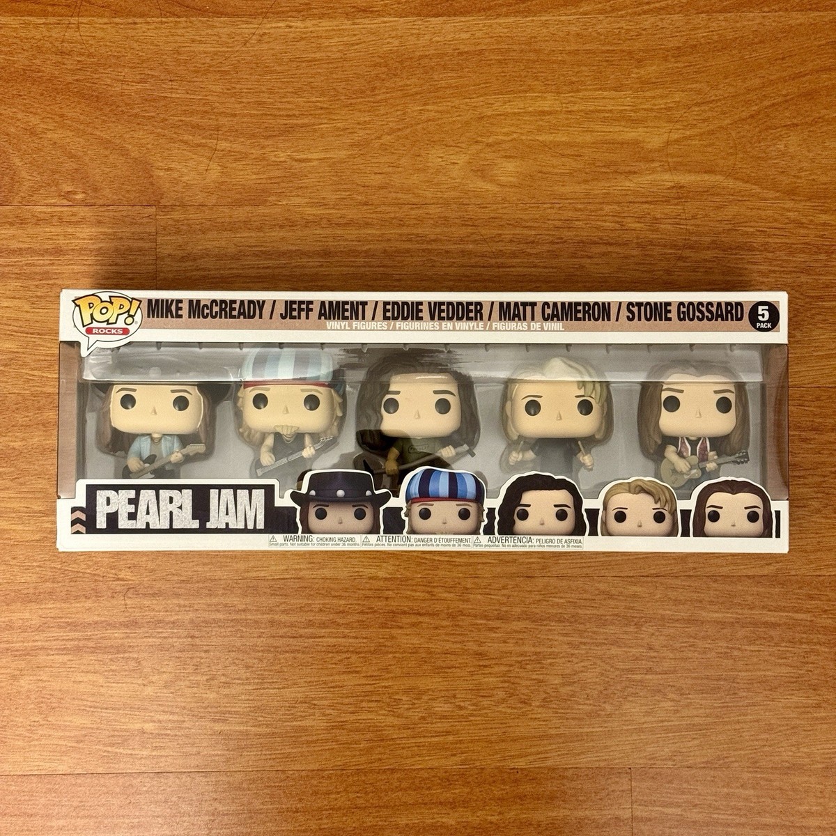 Funko Pop! Rocks: Pearl Jam 3.75 in Figures - Pack of 5