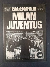 Rivista Calciofilm Milan Juventus Anno 1973 Settimanale Vintage n 23 -