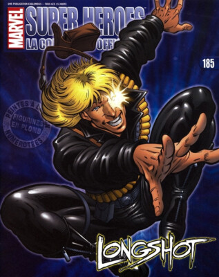 Marvel Super Heroes Longshot 185 Magazine Zeitschriften Figuren Eaglemoss Comics