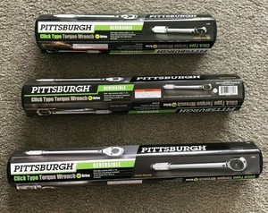 Pittsburgh Click Type Reversible Torque Wrench Ebay