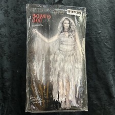 Enchanted Ghost Womens Fun World Costume Size Small/ Medium