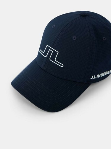J LINDEBERG MEN NAVY CADEN GOLF CAP 
