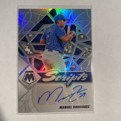 2022 Panini Mosaic Baseball #SC-MR Manuel Rodriguez Silver Prizm