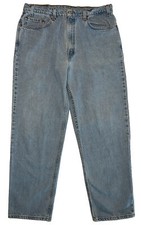 Vintage ©1998 Made In USA Levi’s 550 Stonewash Jeans Relaxed Tapered W38 L30