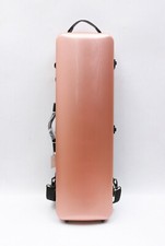 4/4 Violin Case Carbon Fiber Violin Box Music sheet Bag Oblong Case Rose Gold