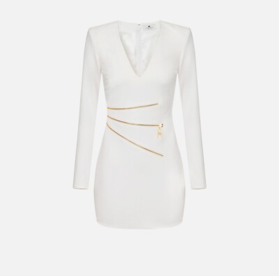 Abito Bianco Abiti Elisabetta Franchi ELISABETTA FRANCHI Mini