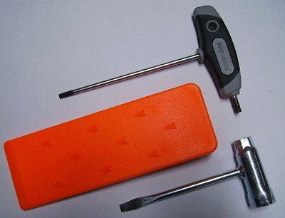 Fällkeil Kombischlüssel T-Schraubendreher Torx T27 für Stihl Motorsägen Wald Set