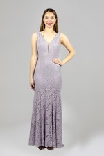 Lace Grey Bridesmaid Dress ENVIOUS BRIDAL & FORMAL