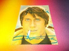 Jacques Dutronc singer France signed autograph on autograph card