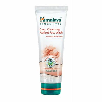 Himalaya Herbals Deep Cleansing Apricot Face Wash, 100ml FREE SHIP