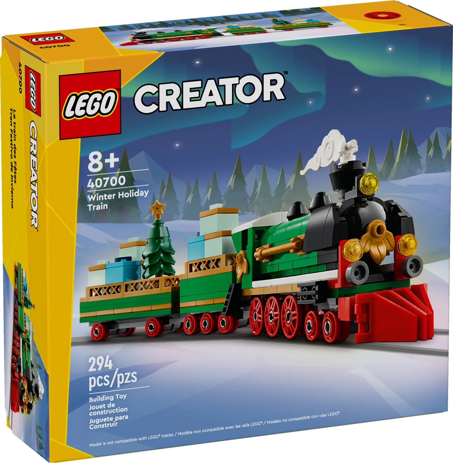Lego Creator 40700 Weihnachts-Eisenbahn
