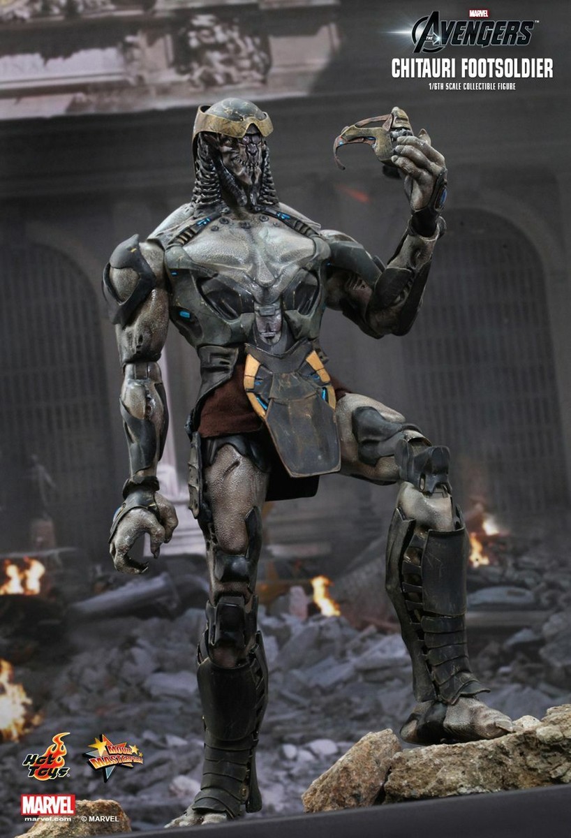 Chitauri Foot Soldier Hot Toys 1/6 Avengers Assemble MMS226 | eBay