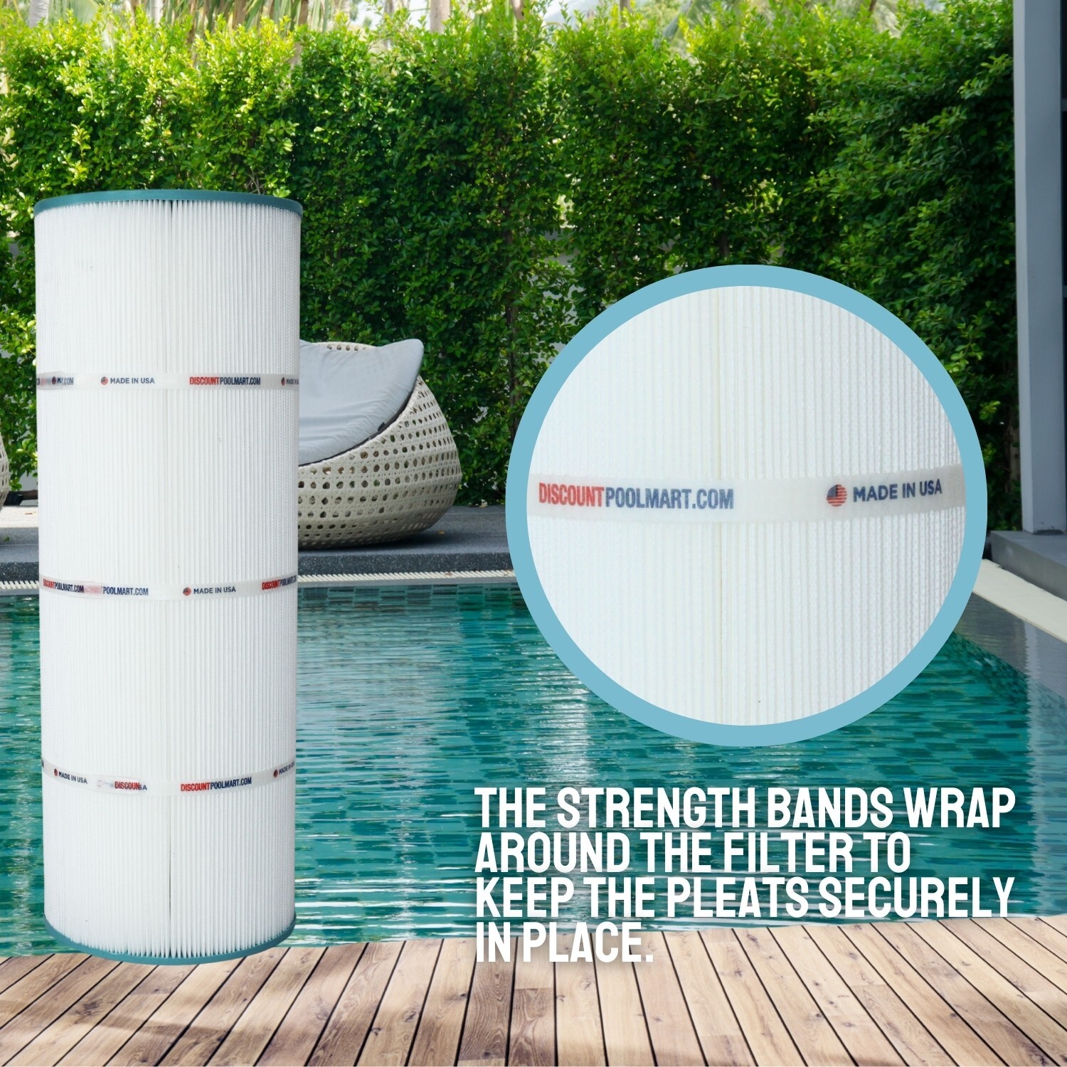 Pool Filters for Pentair Clean & Clear Plus 320 C-7470, R173573, PCC80 (1 Pack)