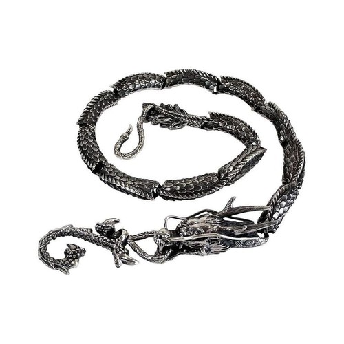 Sterling Silver Dragon Wallet Chain