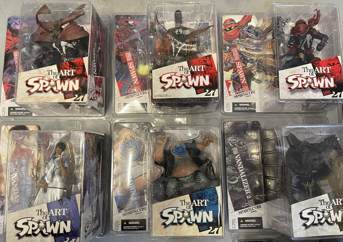 マクファーレン　アートオブスポーン27  「 スポーン i.131 」 McFarlane Toys Spawn The Art of SPAWN Series 27 Complete Set