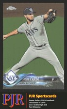 2018 Topps Chrome #57 Jacob Faria   Tampa Bay Rays