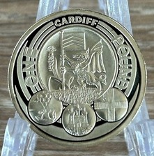 2011 £1 Capital Cities Cardiff One Pound Proof Coin Taken From Annual Coin Set