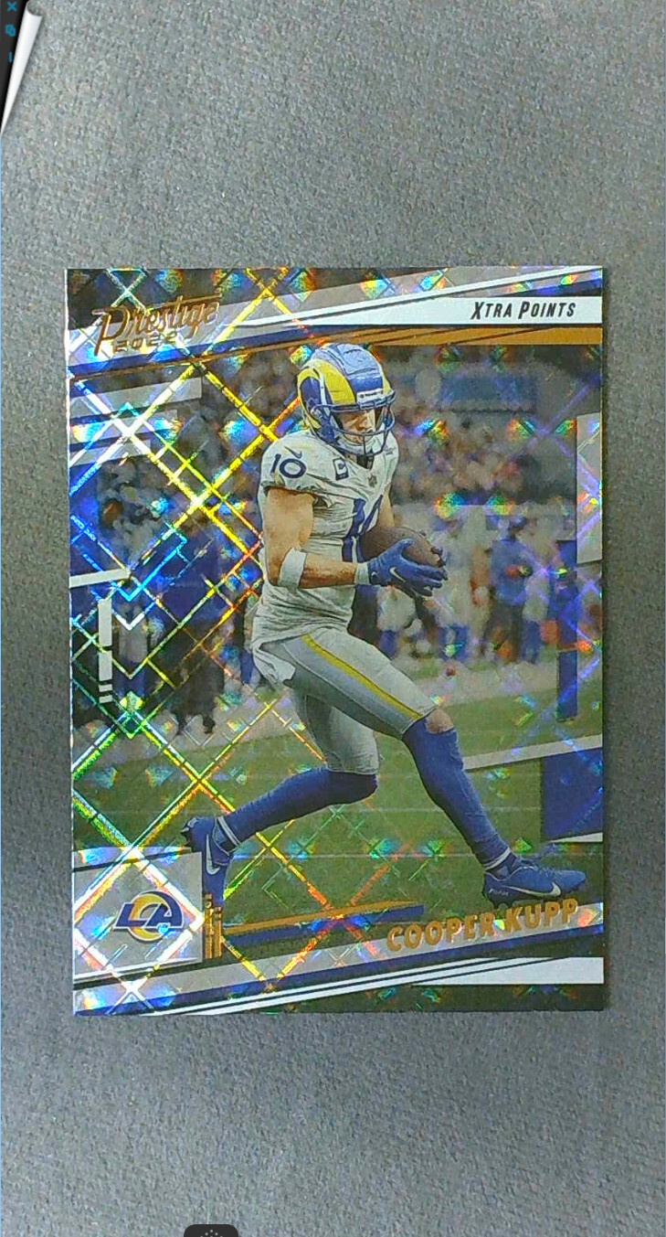 2022 Panini Prestige Xtra Points Diamond #163 Cooper Kupp Rams