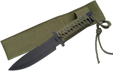Rite Edge Military Knife 6" Spear Blade One Piece Stainless Construction WF-1103