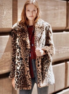 joie leopard coat