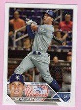 2023 Topps 582 Montgomery Club #607 Rafael Ortega New York Yankees