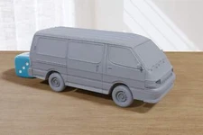 Hiace Special Forces Van - Modern Wargaming Miniatures for Tabletop RPG - 28mm S