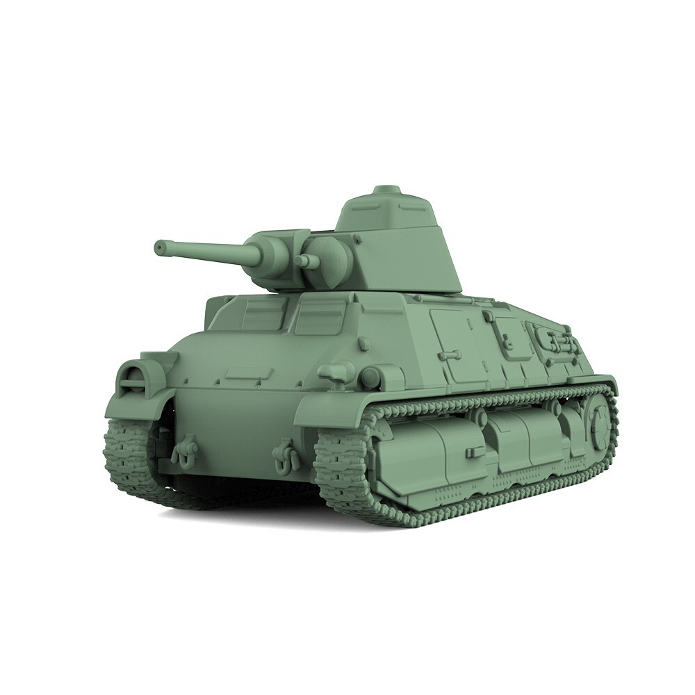 Solido + Transkit Militär Armee SB 1/50 - Panzer Somua S35 Wehrmacht Solido + Transkit Militär Armee SB 1/50 - Panzer Somua S35 Wehrmacht