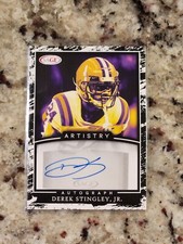 2023 Sage Artistry Derek Stingley Jr. White Parallel Auto
