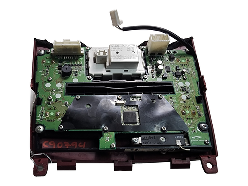 2013 Infiniti EX37 AC Heat Air Climate Temperature Clock Radio Panel 68260 1BA2A - Picture 6 of 12