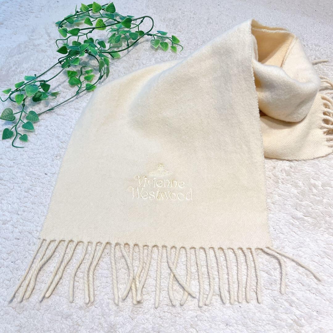 小物 Vivienne Westwood 90s Pattern Muffler Vivienne Westwood 90s Pattern Muffler AUTH Vivienne Westwood