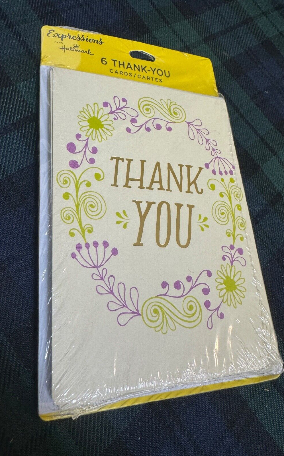 3 Hallmark Expressions Thank You Cards with Envelopes 6 Pack Stevan Pasero