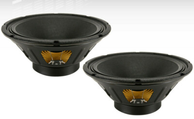 (2) Eminence BETA-12CX 12'' Mid-Bass Woofer 500-Watts Pro Audio 8Ohm Speaker PAIR