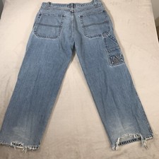 Marithe Francois Girbaud Jeans Mens 40x30 Blue Baggy Skater Y2K Medium Wash