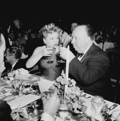 Anne Baxter English Film Director Producer Alfred Hitchcock Direct- Old Photo