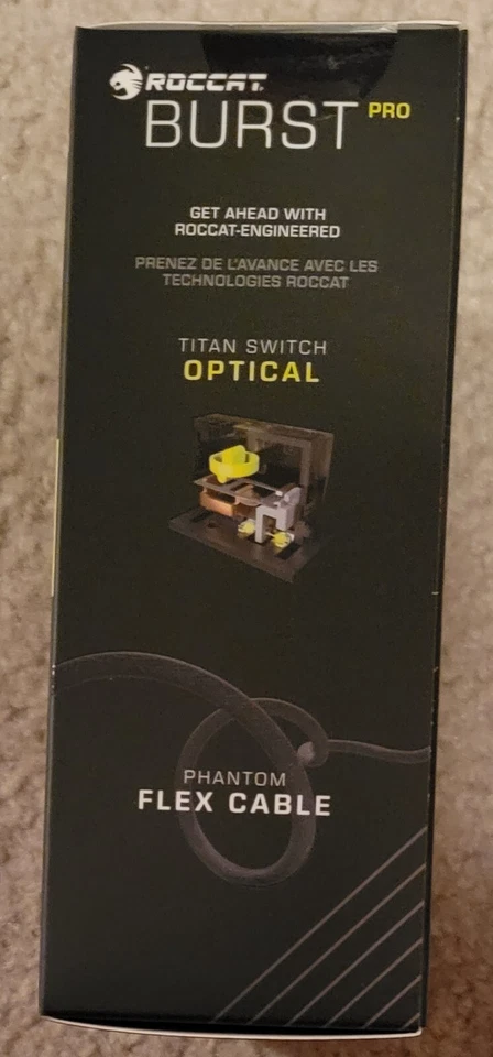 ROCCAT Burst Pro Lightweight Optical Gaming Mouse Black ROC-11-747 - Image 3 of 4