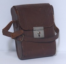 Vintage Leather Folding Bellows Film Camera Case for Kodak Zeiss Ansco Balda