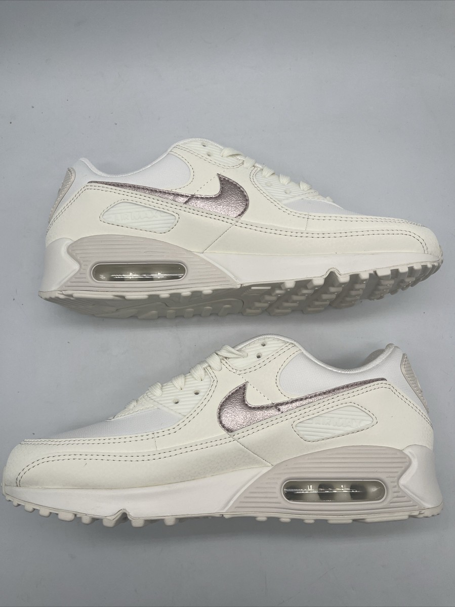Nike Air Max 90 Sail/Phantom/Pink Oxford Running Shoes DX0115-101