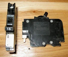 Federal Pacific FPE 15A 15 Amp single Pole Type NC Circuit Breaker NC115    BK