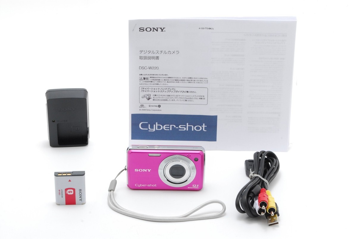 中古】(非常に良い)ソニー SONY デジタルカメラ Cybershot W220 (1210