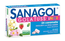SANAGOL GOLA TUSS JUNIOR Phyto Garda 24 Caramelle Fragola