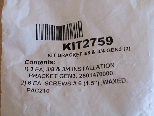 Hunter Douglas Duette Cellular Cell Shade Brackets 3/8 & 3/4 Inch KIT2759 - Picture 3 of 3