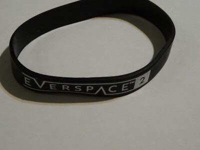 Everspace 2 Spiel Game PC V.I.P. Gummiband Band Werbung aus Gummi Gamescom 2024