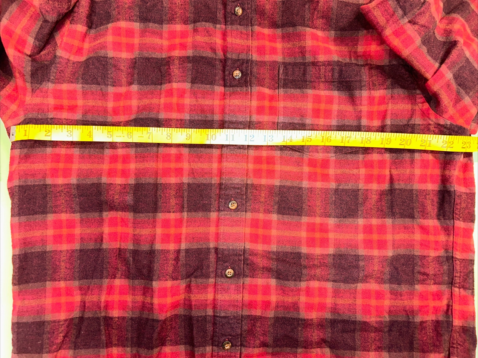 Set of Two Pendleton Plaid Wool Flannel Button Lo… - image 19