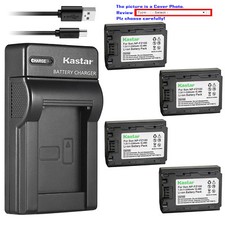 Kastar Battery Slim USB Charger for Sony NP-FZ100 BC-QZ1  Sony Alpha a9S Camera