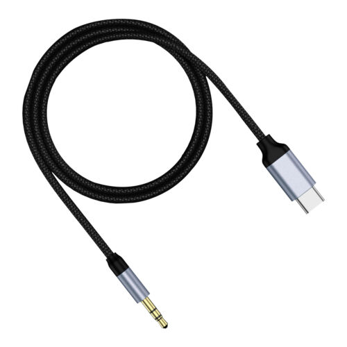 1pc Type C to 3.5mm Headphone Car Stereo Cord Car Speakers Audio Cables